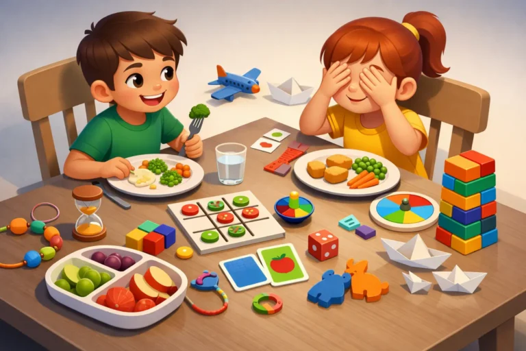 10 Mealtime Games for Kids That Really Help