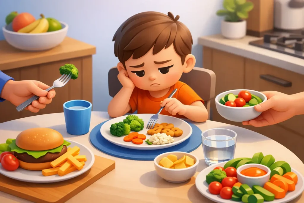 How to Help a Picky Eater at Mealtime