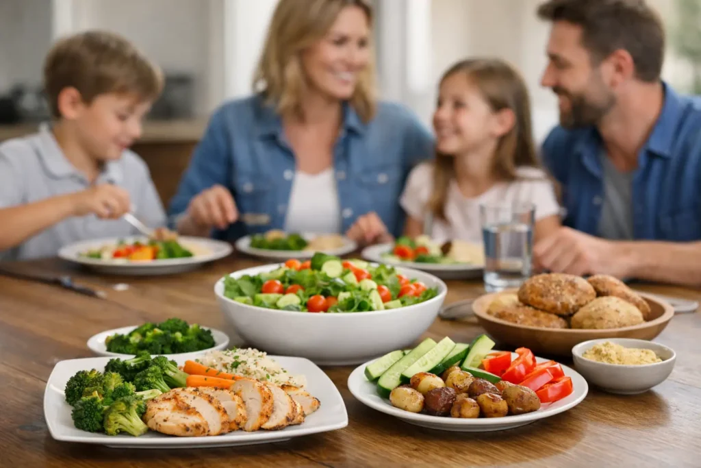 Food Choice Strategies for Calmer Family Dinners