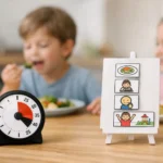 Meal Timers Versus Visual Prompts for Kids