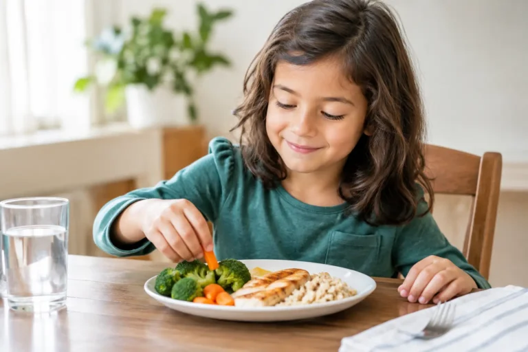 A Child Dinner Autonomy Guide for Calmer Meals