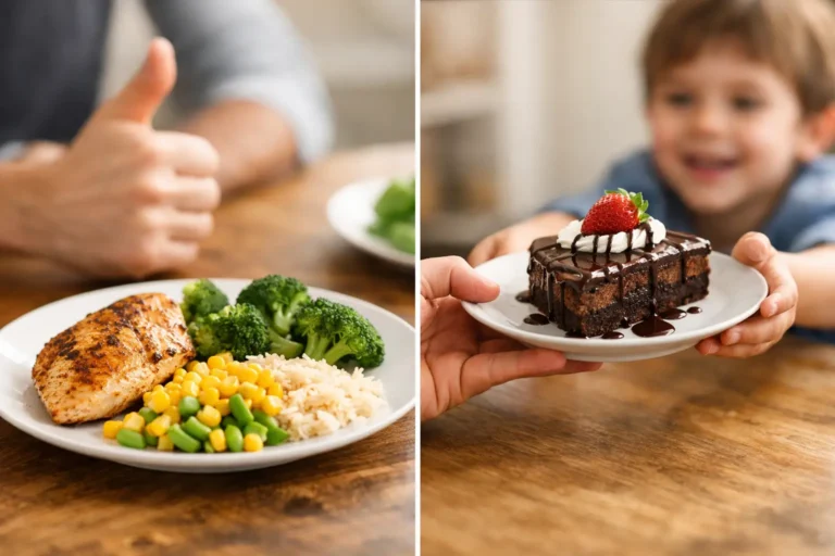 Meal Rewards Versus Dessert Bribes at Dinner