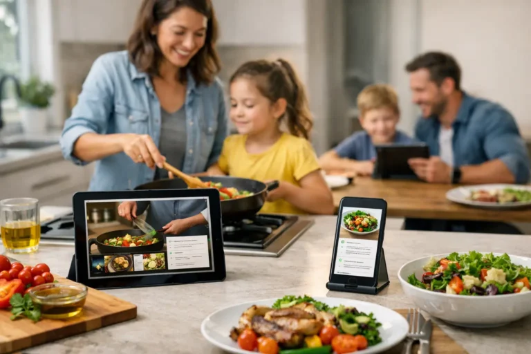 Screen Assisted Meal Tools for Happier Dinners